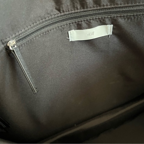 H&M Black and White Houndstooth Tote - Picture 3 of 5